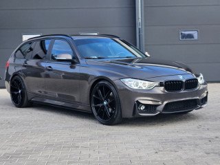 BMW 320d Carplay, barna metál, panoráma tető, végig szervizelt (2013)