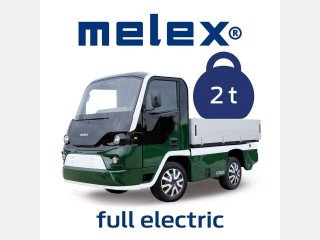 MELEX N. Truck tisztán elektromos teherautó, 2 tonna, 4WD - hamarosan (2021)