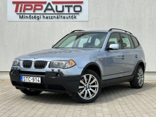 BMW X3 2.0d /Xenon-Parkradar-Tempomat-Digitklíma-Ülésfűtés/ (2005)